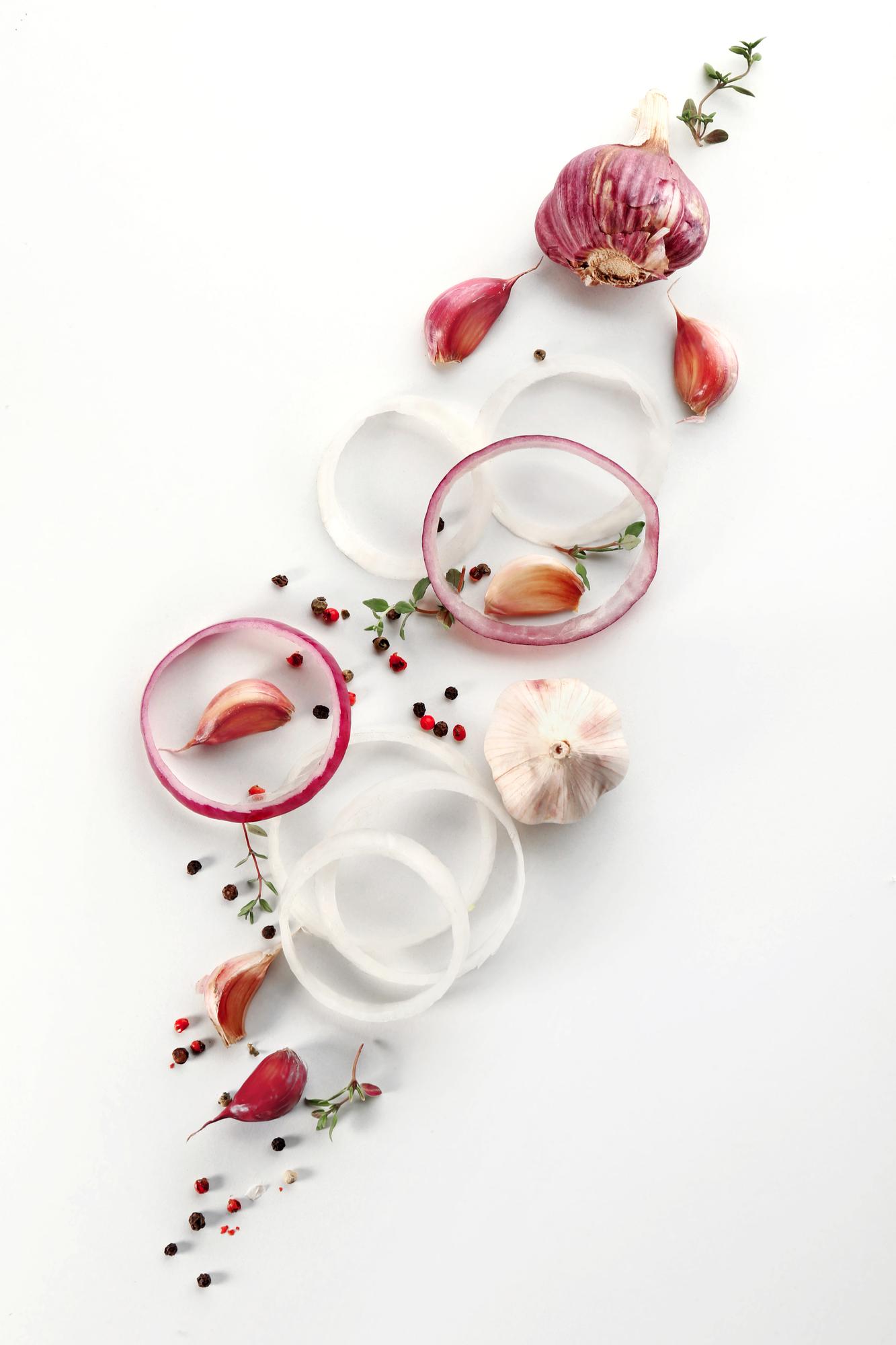ingredient prep with scales and notes